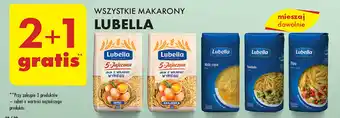 Biedronka WSZYSTKIE MAKARONY LUBELLA oferta