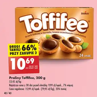 Biedronka Praliny Toffifee, 200 g oferta