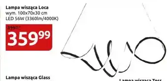 Black Red White Lampa LED oferta