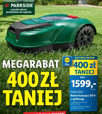 Lidl Robot koszący Parkside oferta