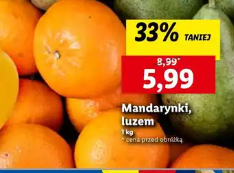 Lidl Mandarynki oferta