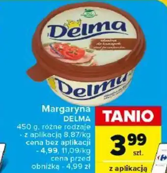 Carrefour Margaryna DELMA 450g oferta