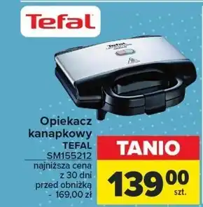 Carrefour Opiekacz Tefal oferta