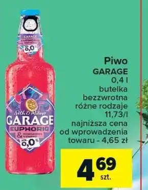 Carrefour Seth & Riley's Garage Mix piwa i napoju o smaku truskawkowej margarity 400 ml oferta