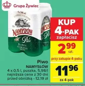 Carrefour Piwo Namysłów oferta