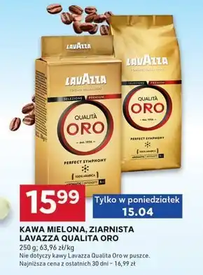 Stokrotka Optima Lavazza Qualità Oro Perfect Symphony Kawa mielona 250 g oferta