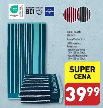 ALDI BRUNO BANANI Ręcznik oferta