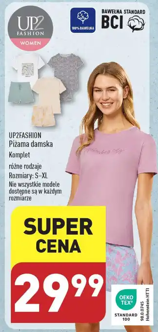 ALDI UP2FASHION Piżama damska oferta