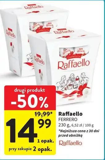 Intermarche Raffaello FERRERO 230g oferta