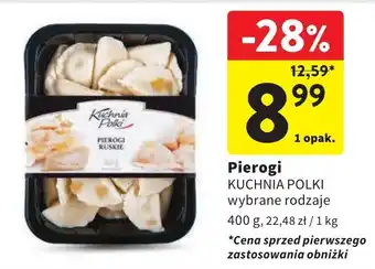 Intermarche Pierogi KUCHNIA POLKI 400g oferta