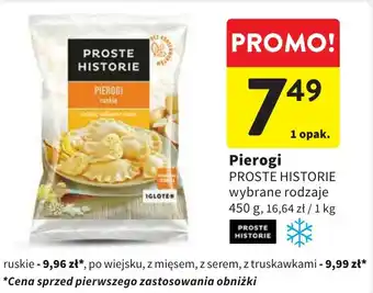 Intermarche Pierogi PROSTE HISTORIE 450g oferta