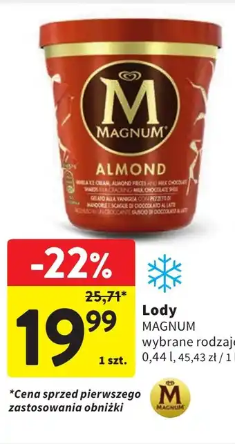 Intermarche Lody MAGNUM 0,44l oferta