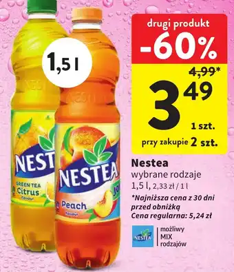 Intermarche Nestea 1,5l oferta