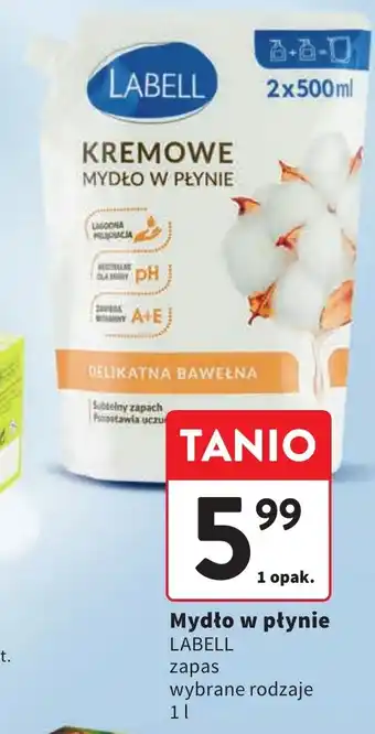 Intermarche Mydło w płynie LABELL 1l oferta