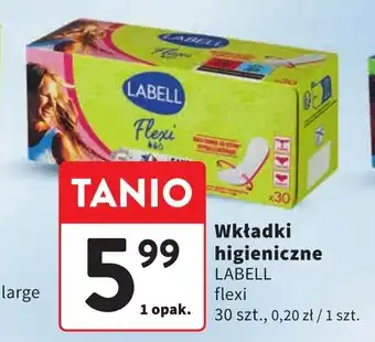 Intermarche Wkładki higieniczne LABELL 30szt. oferta