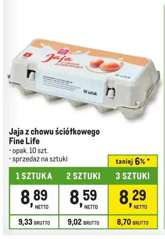 Makro Jaja Fine life oferta