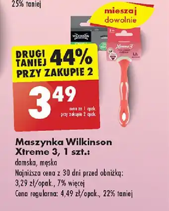 Biedronka Maszynka Wilkinson Xtreme 3, 1 szt. oferta