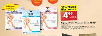Biedronka Rajstopy Gatta Moments Classic 15 DEN oferta