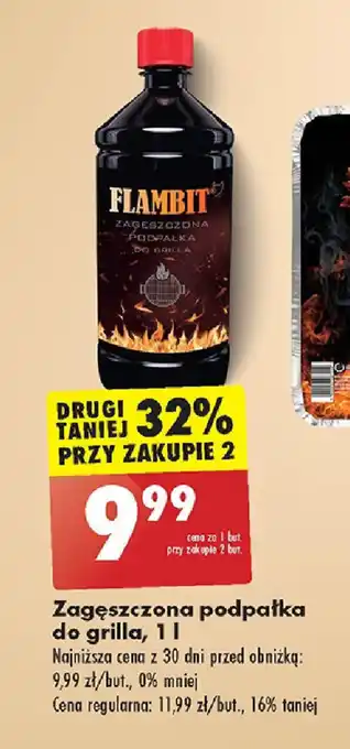 Biedronka Zagęszczona podpałka do grilla, 1 l oferta