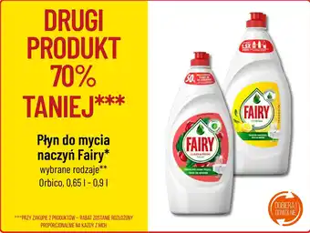 Polomarket Płyn do mycia naczyń Fairy Orbico, 0,65 l - 0,9 l oferta