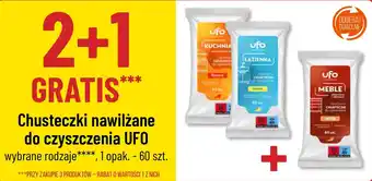 Polomarket Chusteczki nawilżane do czyszczenia UFO, 60 szt. oferta