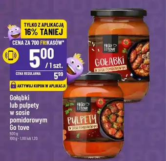Polomarket Gołąbki lub pulpety w sosie pomidorowym Go tove 500 g oferta