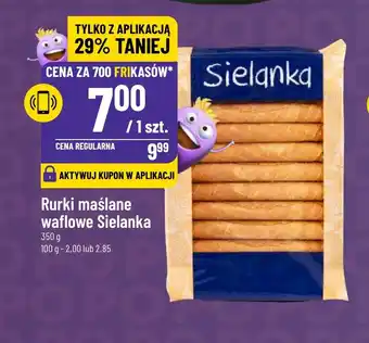 Polomarket Rurki maślane waflowe Sielanka 350 g oferta