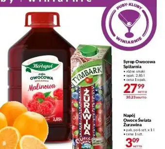 Makro Syrop Owocowa Spiżarnia 2,85 l oferta