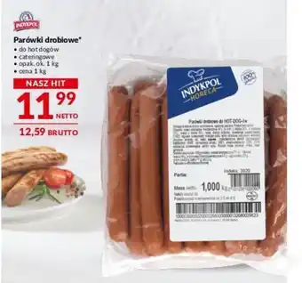 Makro Parówki drobiowe 1 kg oferta