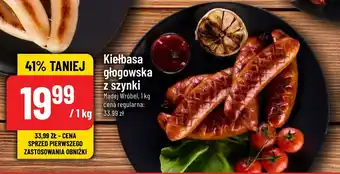 Polomarket Kiełbasa głogowska z szynki Madej Wróbel, 1 kg oferta