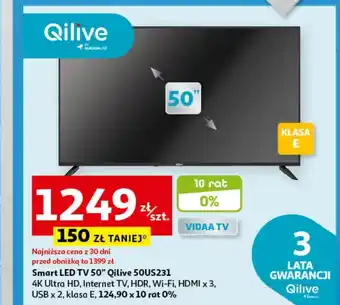 Auchan Smart tv Qilive oferta