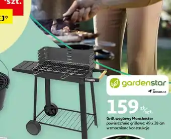Auchan Gardenstar Grill węglowy Manchester oferta