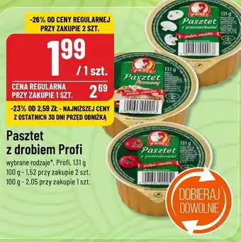 Polomarket Pasztet z drobiem Profi 131 g oferta