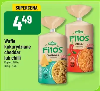 Polomarket Wafle kukurydziane cheddar lub chilli Kupiec, 120 g oferta