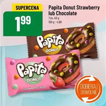 Polomarket Papita Donut Strawberry lub Chocolate Tim, 40 g oferta