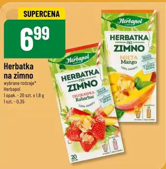 Polomarket Herbatka na zimno Herbapol, 20 szt. x 1,8 g oferta