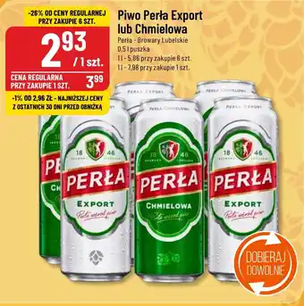 Polomarket Piwo Perła Export lub Chmielowa, 0,5 l oferta