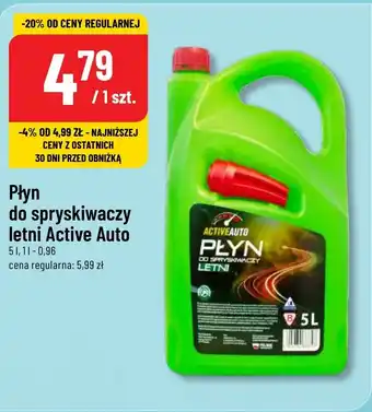 Polomarket Płyn do spryskiwaczy letni Active Auto, 5 l oferta