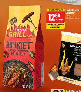 Polomarket Brykiet Fiesta Grillesta, 2,5 kg oferta