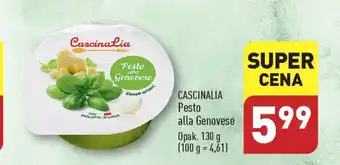 ALDI CASCINALIA Pesto alla Genovese 130 g oferta