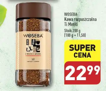 ALDI WOSEBA Kawa rozpuszczalna Ti Meriti 200g oferta