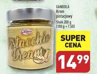 ALDI GANDOLA Krem pistacjowy 200 g oferta