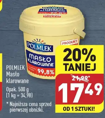 ALDI POLMLEK Masło klarowane 500 g oferta