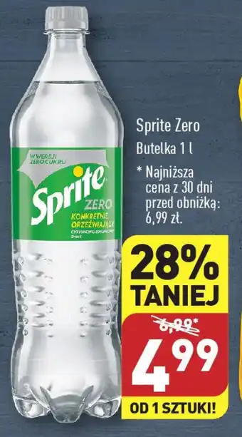 ALDI Sprite Zero 1l oferta