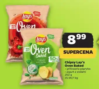 Netto Chipsy Lay's Oven Baked 250 g oferta