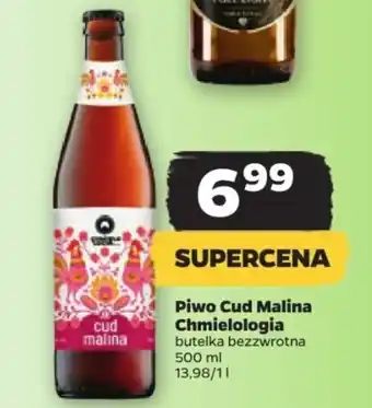 Netto Piwo Cud Malina Chmielologia 500 ml oferta