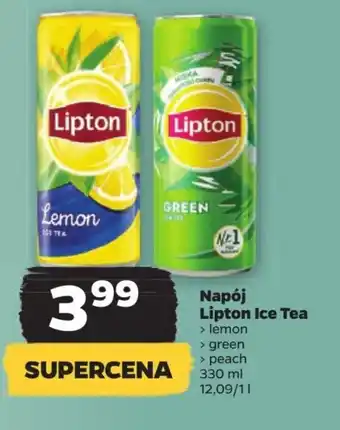 Netto Napój Lipton Ice Tea 330 ml oferta