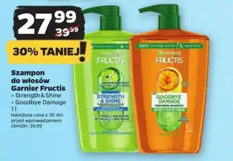 Netto Szampon do włosów Garnier Fructis 1 l oferta