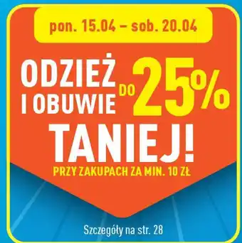 ALDI ODZIEŻ I OBUWIE oferta