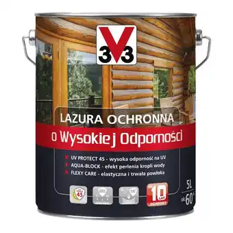 Castorama Lazura ochronna o wysokiej odporności V33 sosna oregońska 5 l oferta